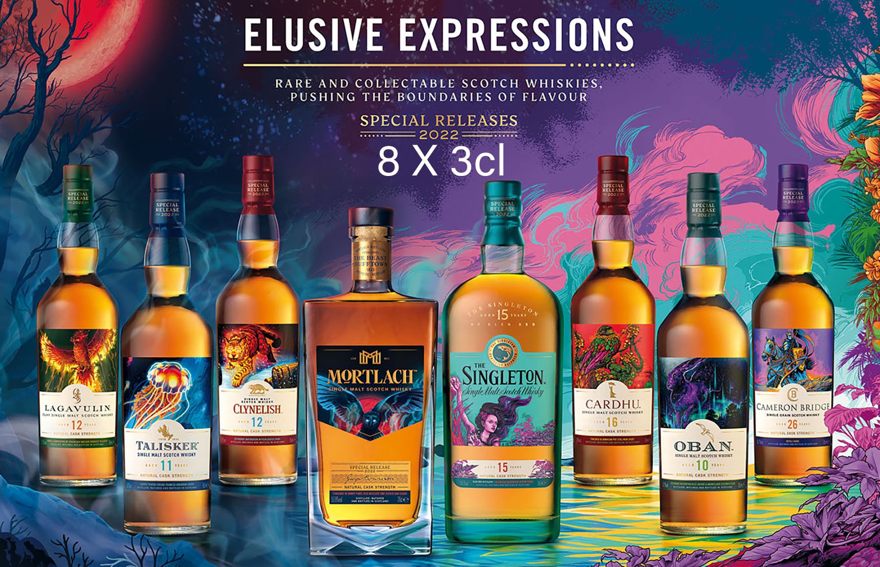 Diageo Special Releases 2022 - Elusive Expressions 1800 Ps