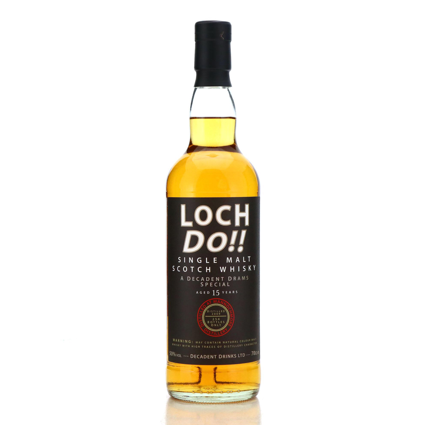 Mannochmore 15 years old - Loch Do Special - 2009 - 2025 - 50% - Decadent Drinks - Speyside Single Malt Scotch Whisky