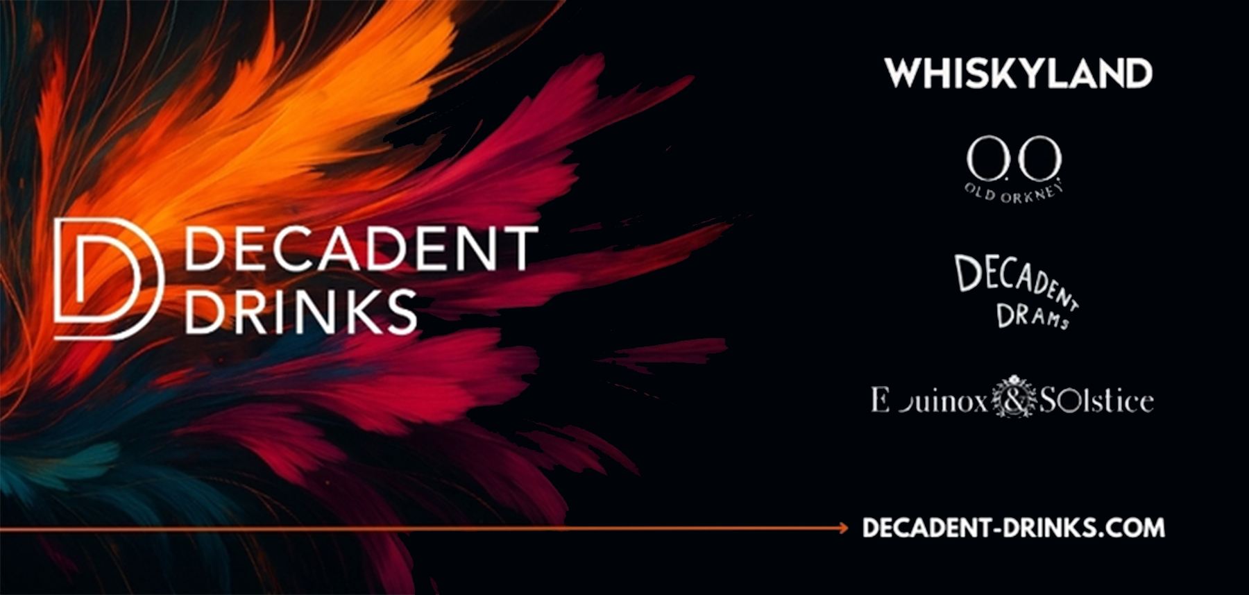 Decadent Drinks Banner