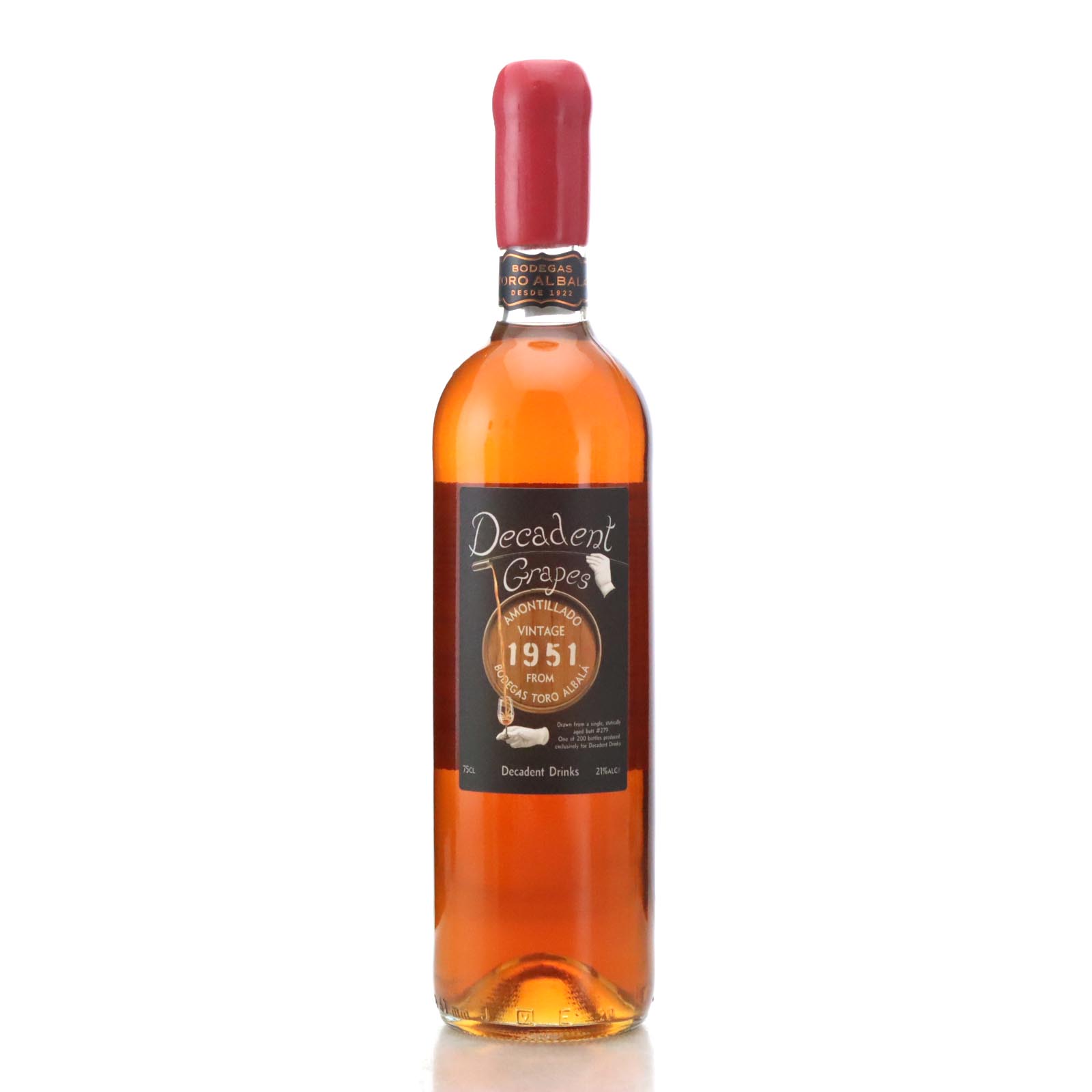 Amontillado 73 Jahre - 1951 – Decadent Grapes