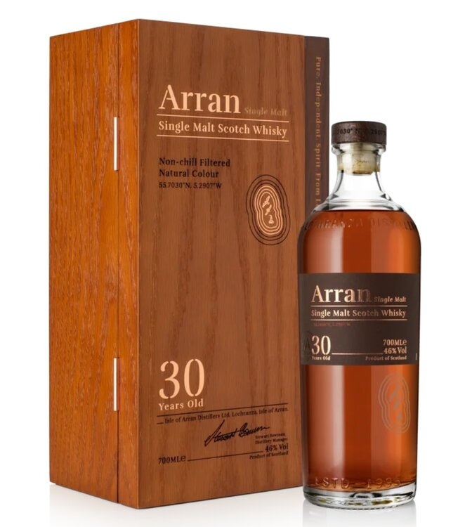 Arran 30 Jahre (2026) - 10cl Sample