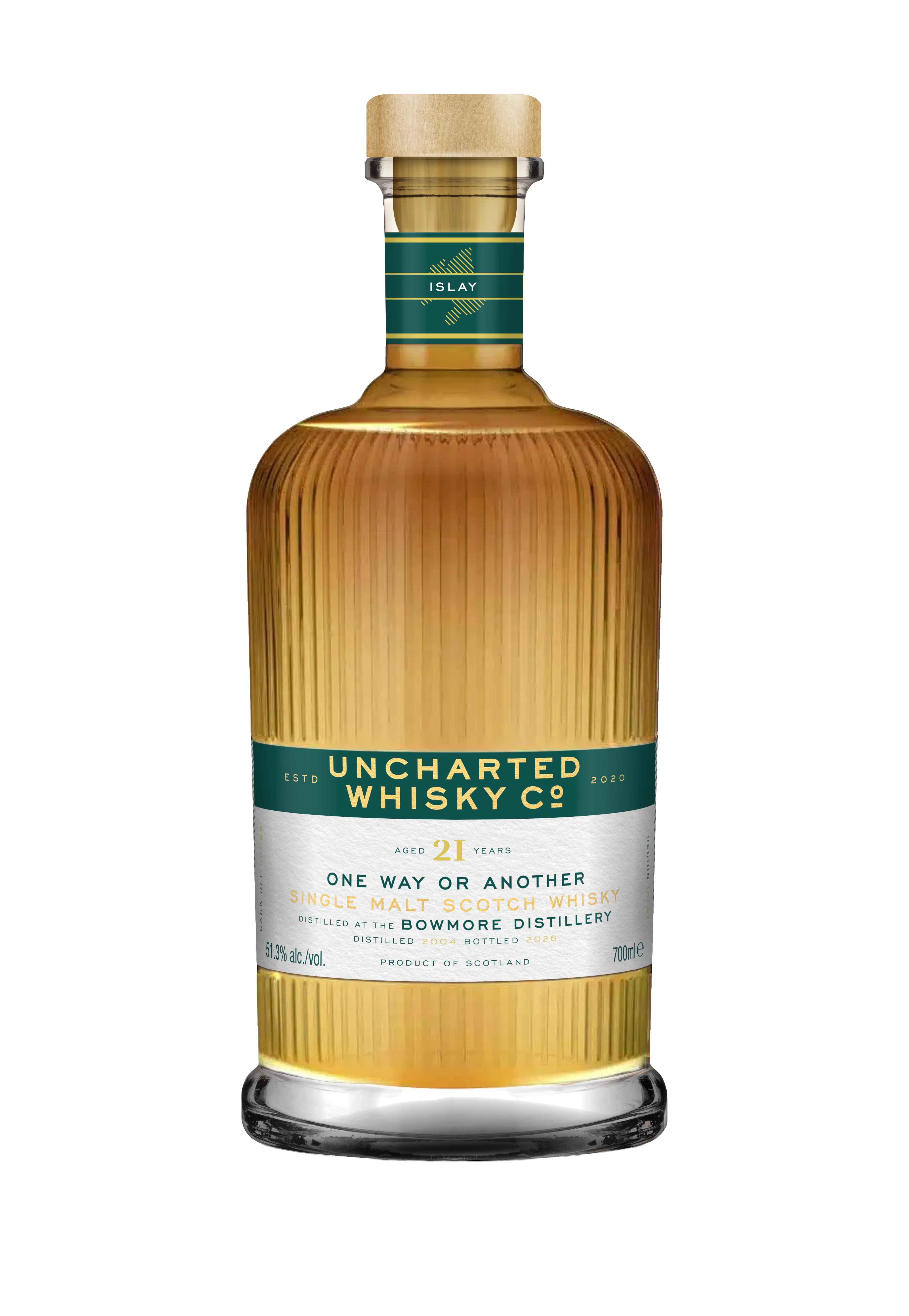 Bowmore 21 Jahre – 2004-2026 - One Way or Another 2 - Uncharted Whisky Company - 4cl Sample