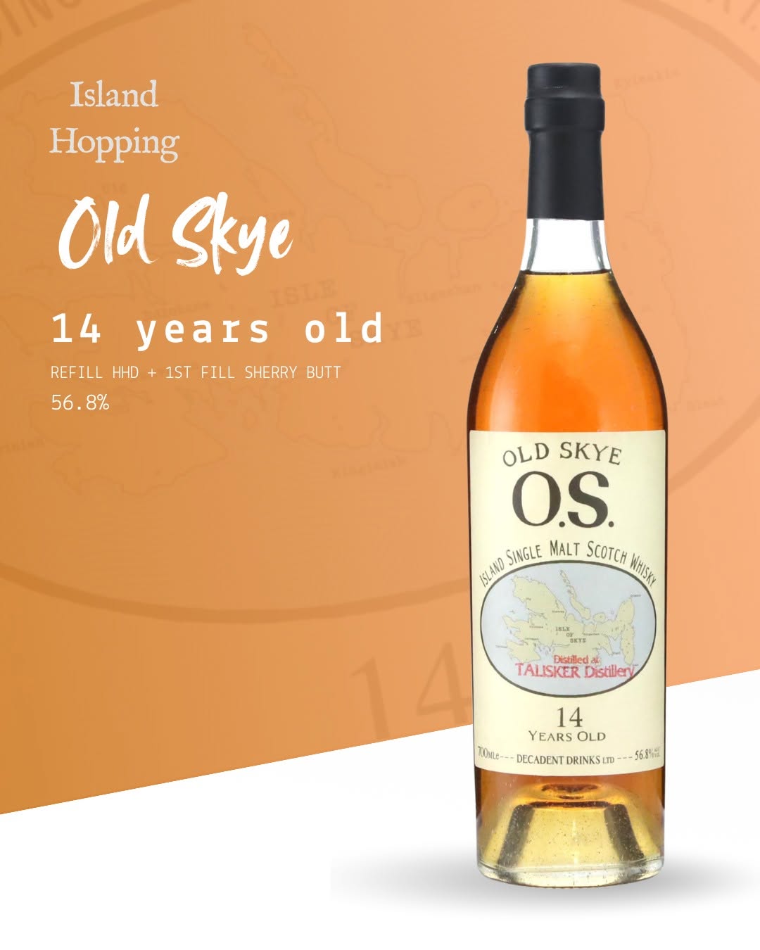 Old Skye 14 Jahre - 2011 – 2026 - Decadent Drinks