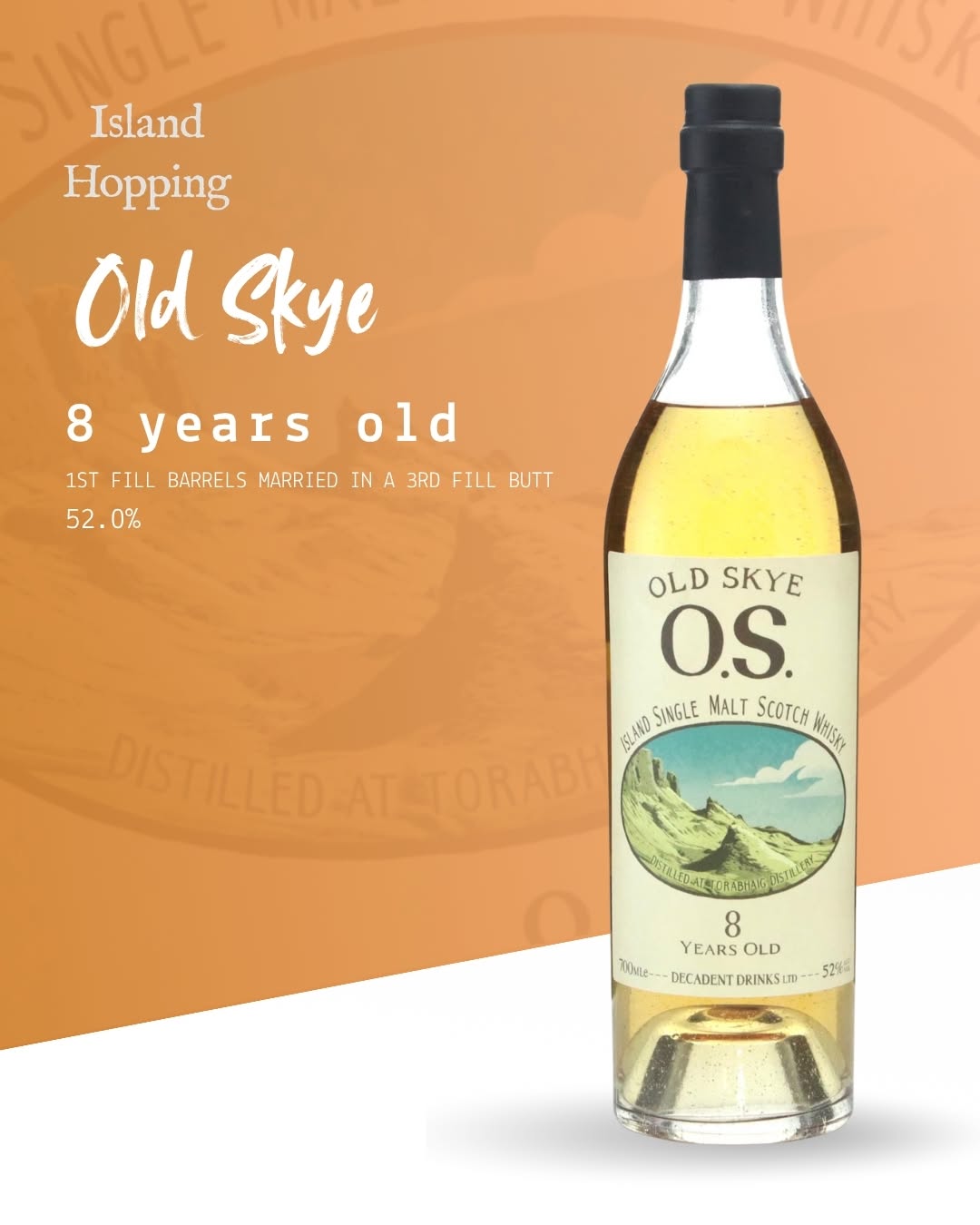 Old Skye 8 Jahre - 2018 – 2026 - Decadent Drinks
