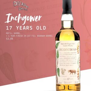 Inchgower 17 Jahre - 2009-2026 – Decadent Drams - Decadent Drinks
